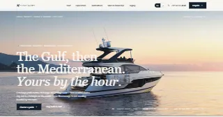 Royal Yachts website preview