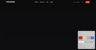 First Motors website preview