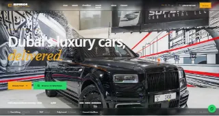 Superior Car Rental website preview