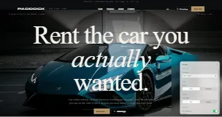 Paddock Motors website preview