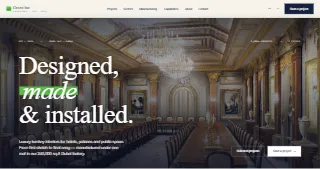 Greenline Interiors website preview