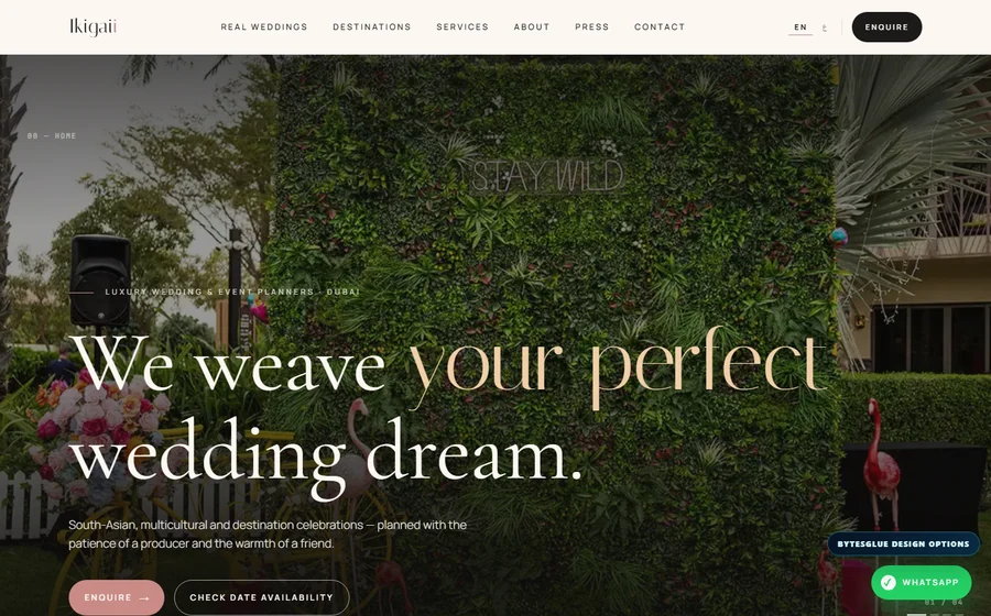Ikigaii Planners website preview