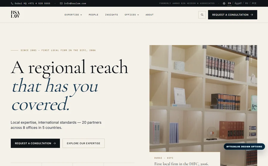 Bsa Ahmad Bin Hezeem And Associates website preview