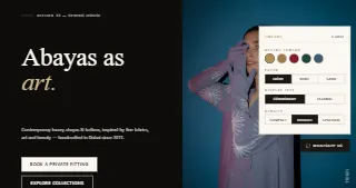 Hessa Falasi Selections website preview