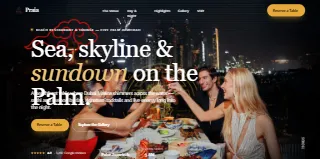 Praia Beach Restaurant And Lounge Five Palm Jumeirah website preview