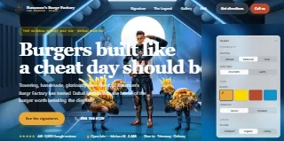 Bossman S Burgr Factory Jbr Marina website preview