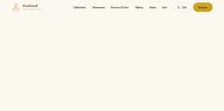 Hadeed Jewellery Dubai website preview