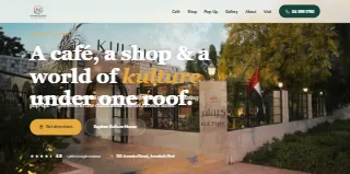 Kulture House Dubai website preview