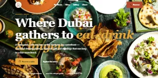 Soul Kitchen Dubai website preview