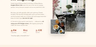 Nargileci Eleven Cafe website preview