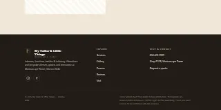 My Tailor And Little Things Marina Walk website preview
