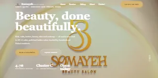 Somayeh Beauty Salon Ladies Salon Jlt website preview