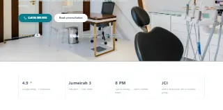 Harmony Medical Center Dubai website preview