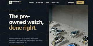 Timepiece360 website preview