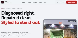 Dx Garage I Car Repair Garage In Al Quoz Dubai Car Service Cente website preview