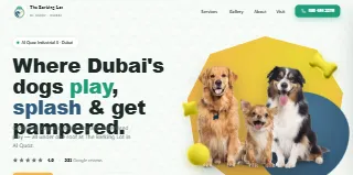 The Barking Lot Al Quoz website preview