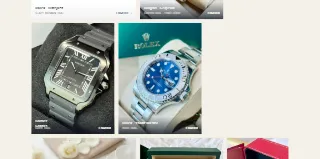 The Luxury Address Watches website preview
