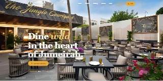 The Jungle Courtyard website preview