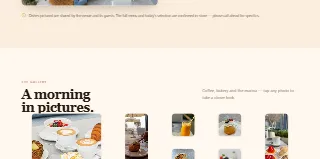 Delizie Caff Gourmet website preview