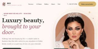 Biji Ladies Beauty Salon Home Service Salon Offering Luxury Make website preview