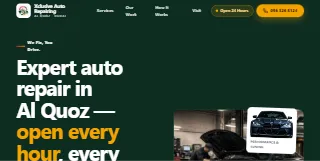 Xclusive Auto Repairing Dubai Open 24 Hours website preview