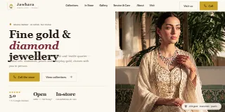 Jawhara Jewellery Meena Bazar 3 website preview