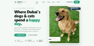 Barkville website preview