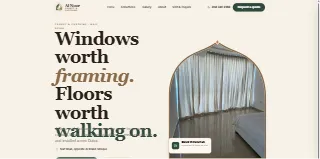 Al Noor Carpet And Curtains website preview