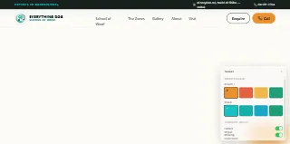 Everything Dog And School Of Woof website preview