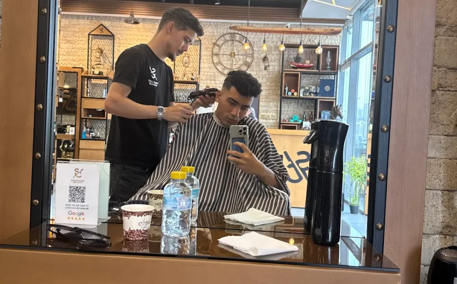 Shave Cave Gents Salon Jvc website preview