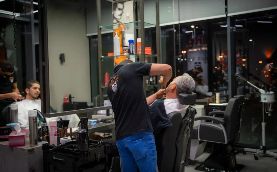 Hair Tag Gents Salon Al Jaddaf website preview