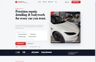 Medellin Auto Services website preview