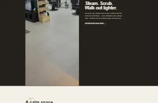 Fix8 Gents Salon website preview
