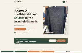 Top Naif Abaya Trading website preview