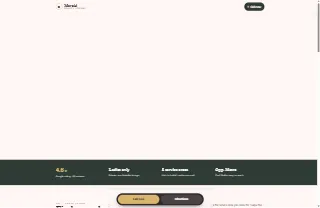 D Meraki Beauty Lounge website preview