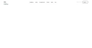 Efie Gallery website preview