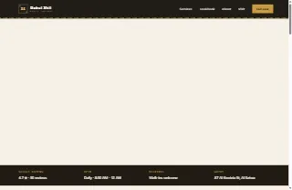 Babul Shil Saloon For Gents website preview