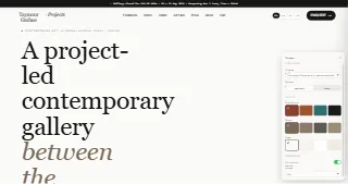 Taymour Grahne Projects website preview