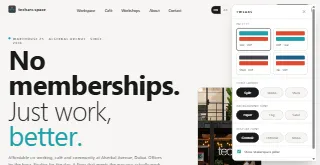 Techarc Space website preview