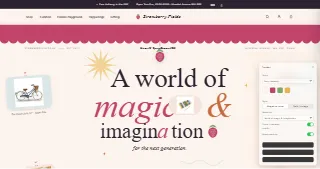 Strawberry Fields website preview