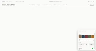 Sevil Dolmaci website preview