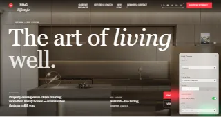 Mag Property Development website preview
