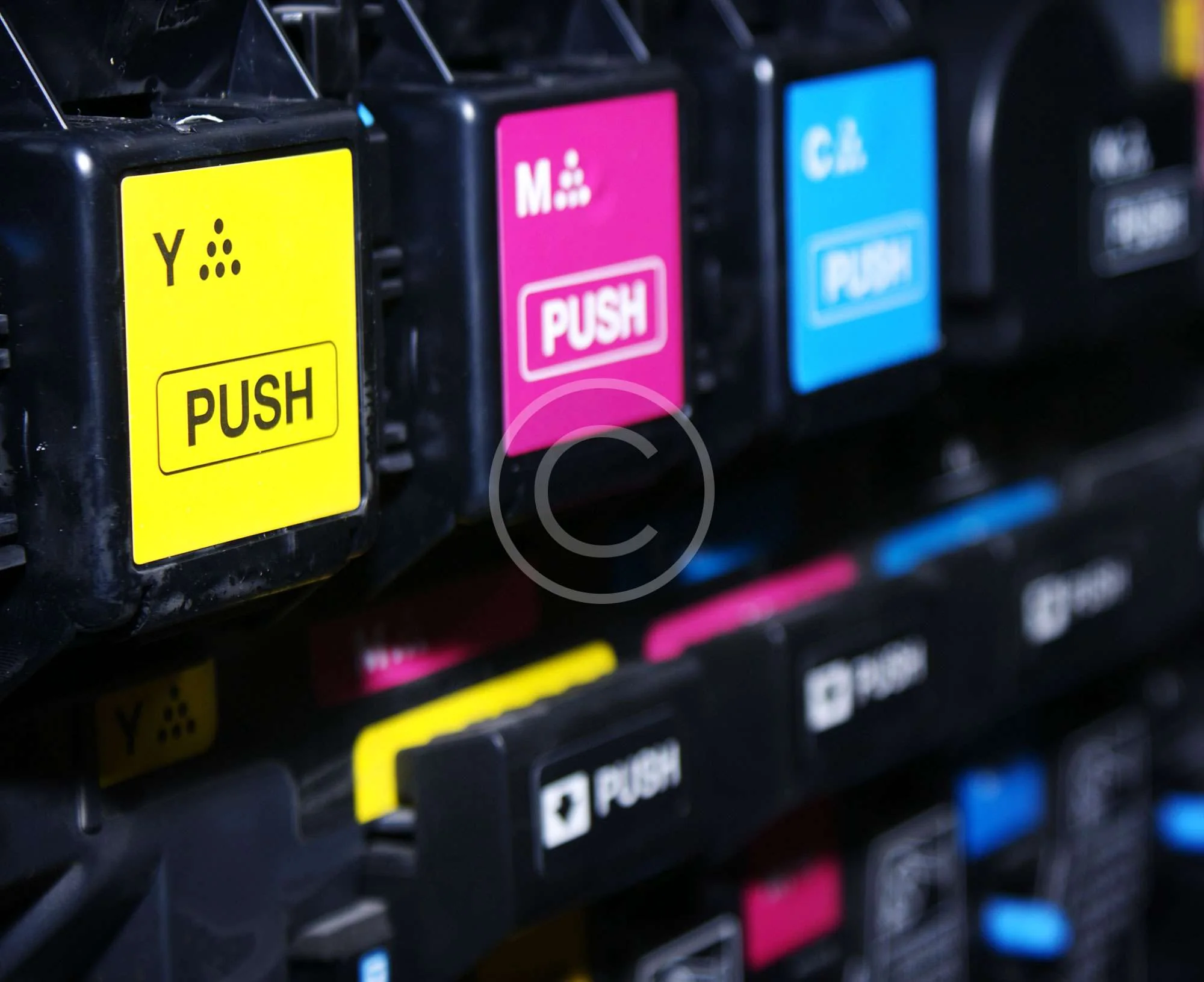 CMYK on press