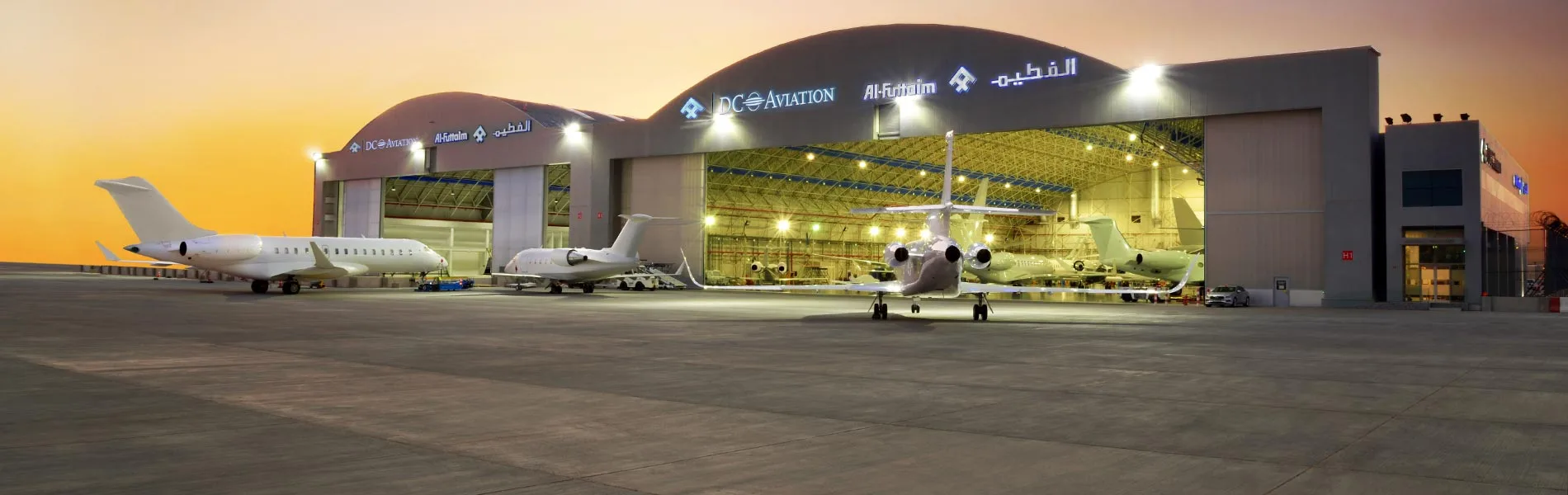 DCAF hangar