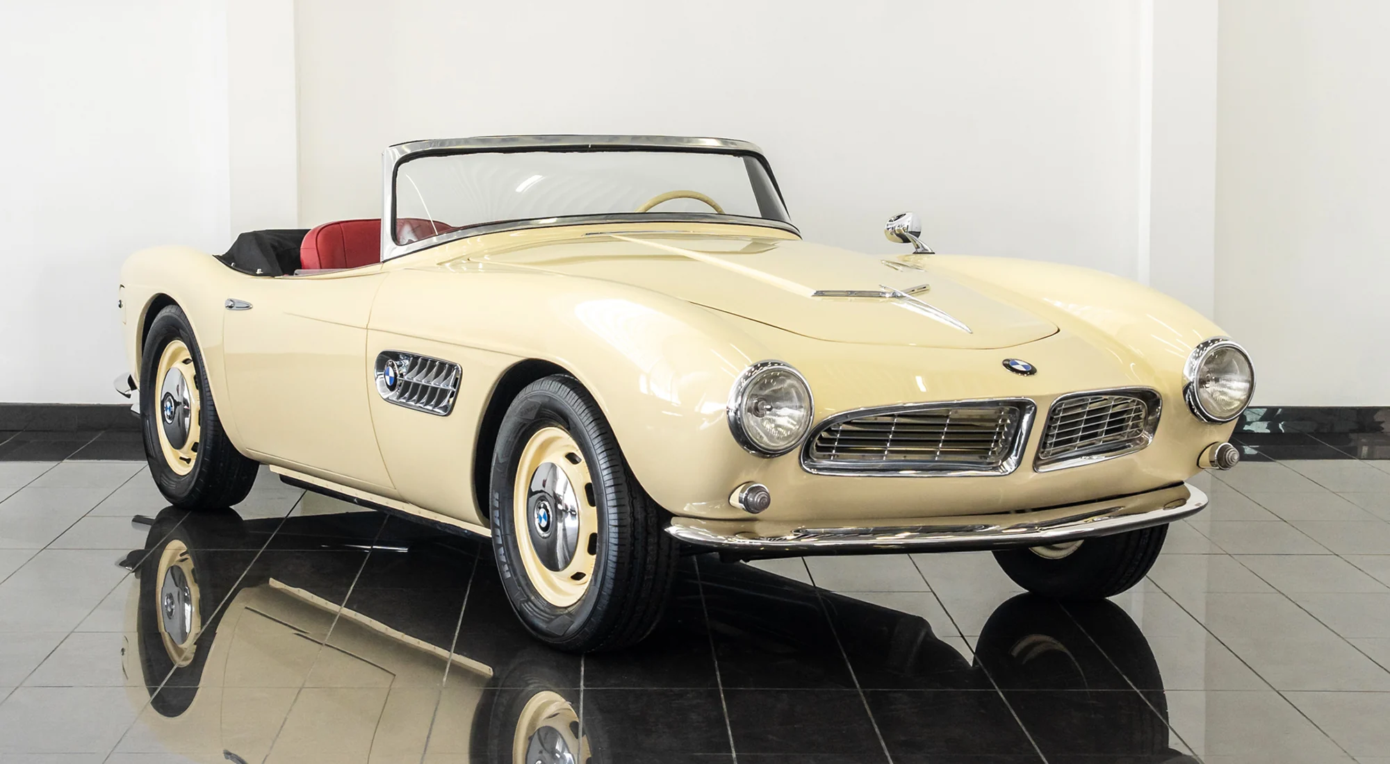 1957 BMW 507 Roadster in cream