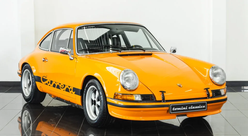 1970s Porsche 911 'Outlaw' in orange