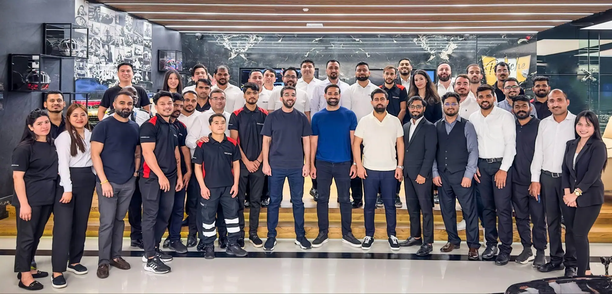 The F1rst Motors team