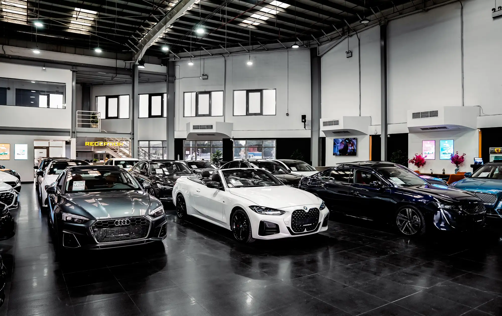 Alba Cars showroom