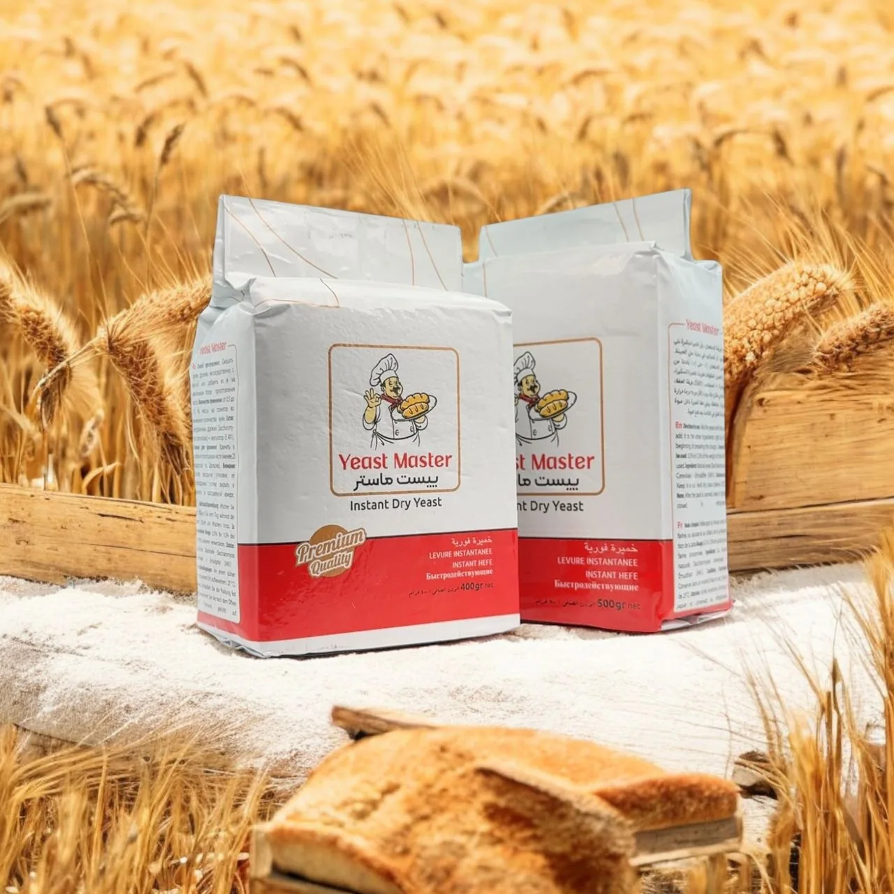 Yeast Master instant dry yeast packs
