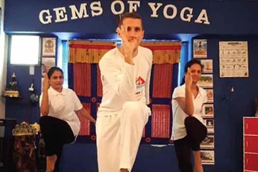 Teacher training group at the studio